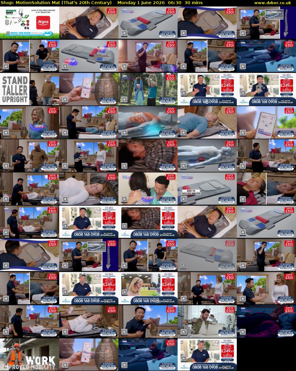 Shop: MotionSolution Mat (That's 20th Century) Monday 1 June 2026 06:30 - 07:00