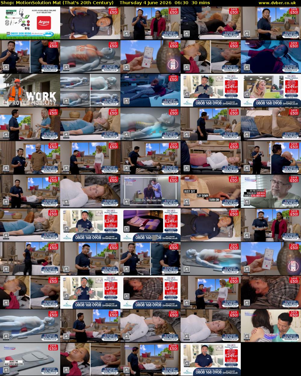 Shop: MotionSolution Mat (That's 20th Century) Thursday 4 June 2026 06:30 - 07:00