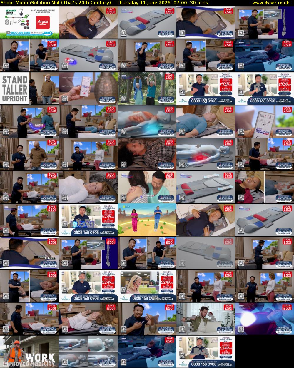 Shop: MotionSolution Mat (That's 20th Century) Thursday 11 June 2026 07:00 - 07:30