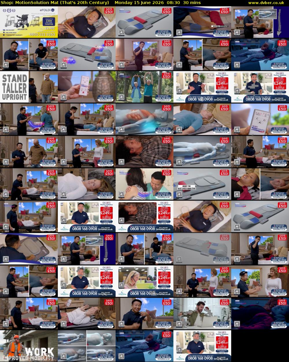 Shop: MotionSolution Mat (That's 20th Century) Monday 15 June 2026 08:30 - 09:00
