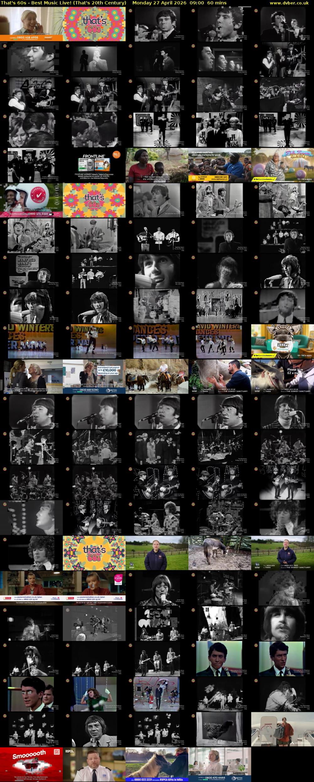 That's 60s - Best Music Live! (That's 20th Century) Monday 27 April 2026 09:00 - 10:00