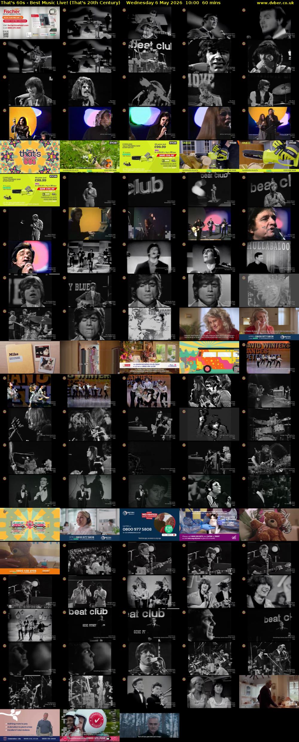That's 60s - Best Music Live! (That's 20th Century) Wednesday 6 May 2026 10:00 - 11:00