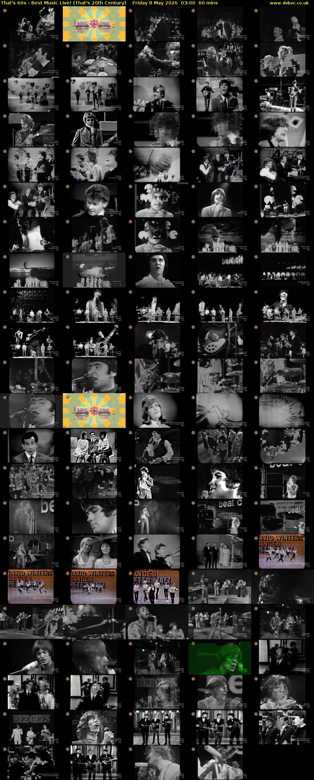 That's 60s - Best Music Live! (That's 20th Century) Friday 8 May 2026 03:00 - 04:00