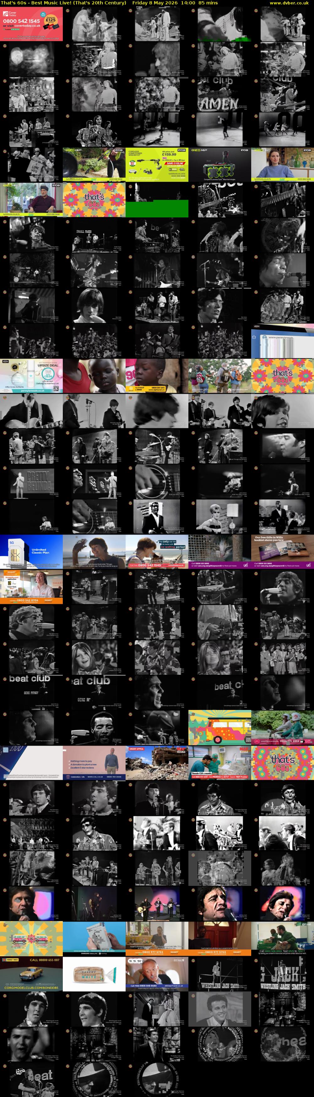 That's 60s - Best Music Live! (That's 20th Century) Friday 8 May 2026 14:00 - 15:25