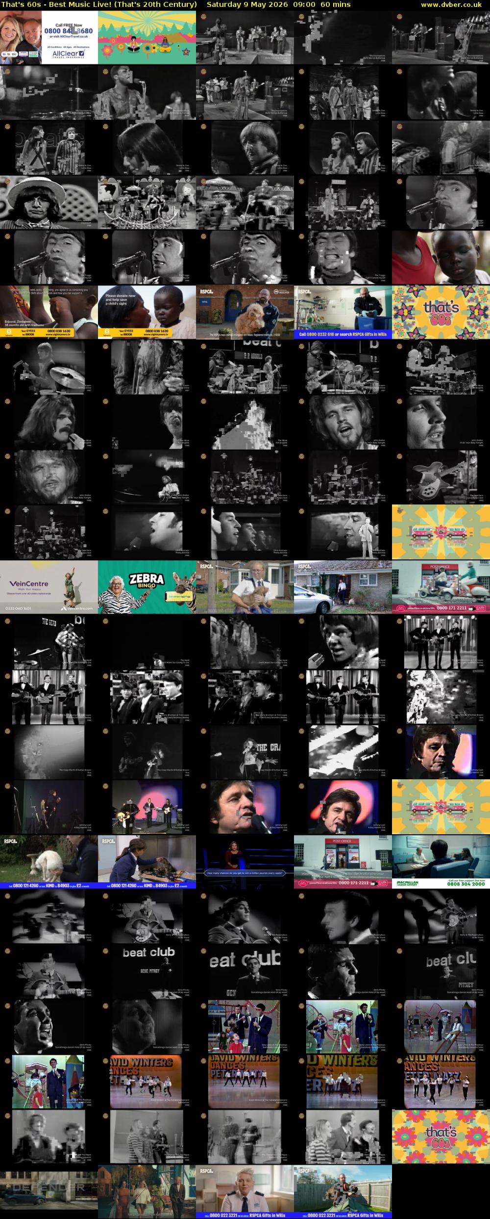 That's 60s - Best Music Live! (That's 20th Century) Saturday 9 May 2026 09:00 - 10:00