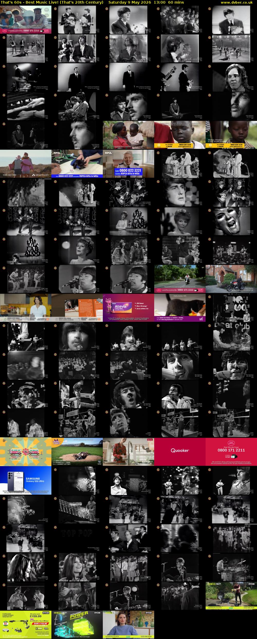 That's 60s - Best Music Live! (That's 20th Century) Saturday 9 May 2026 13:00 - 14:00
