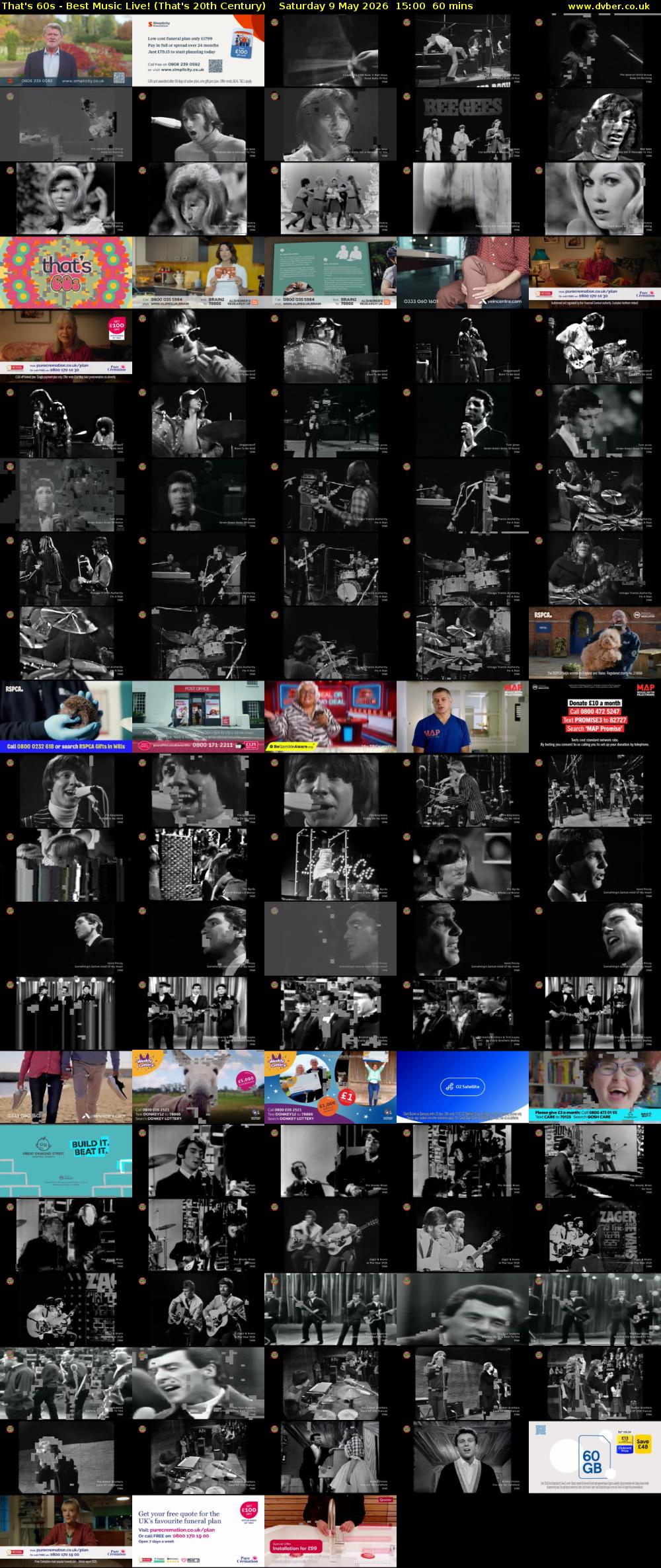 That's 60s - Best Music Live! (That's 20th Century) Saturday 9 May 2026 15:00 - 16:00