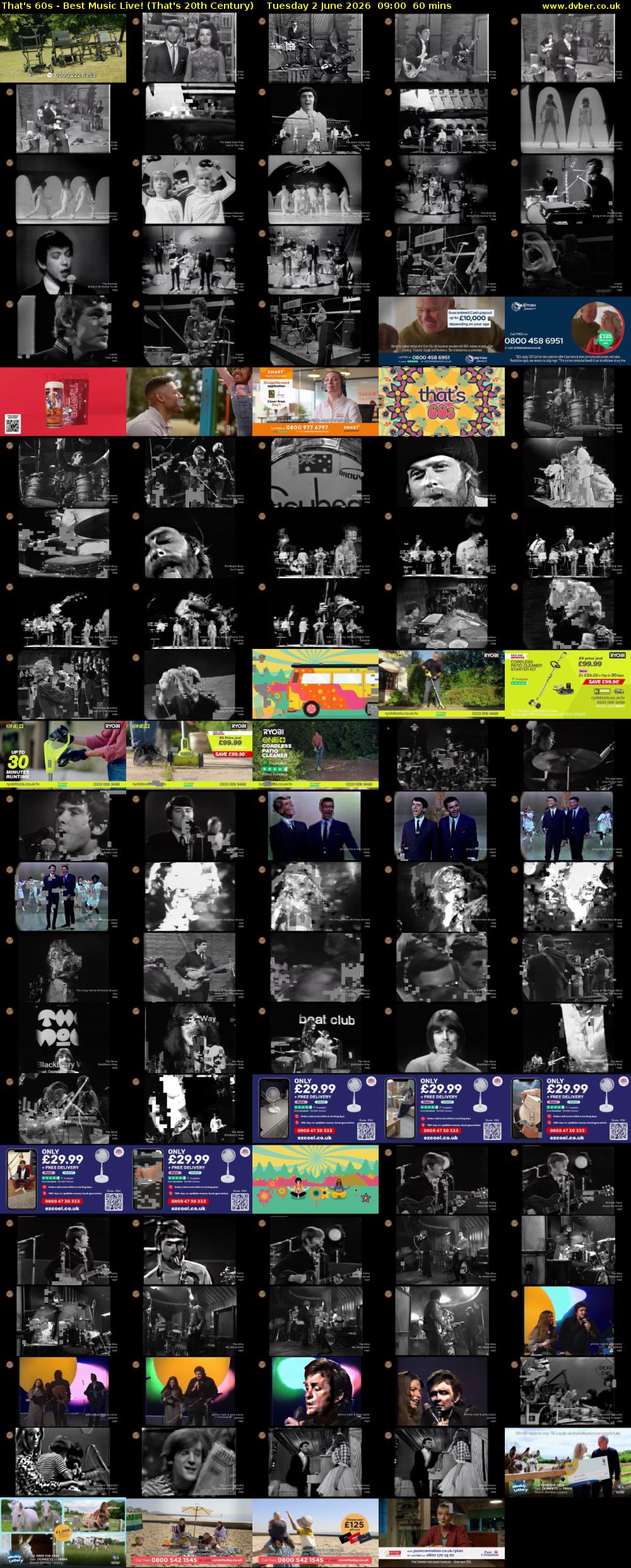 That's 60s - Best Music Live! (That's 20th Century) Tuesday 2 June 2026 09:00 - 10:00