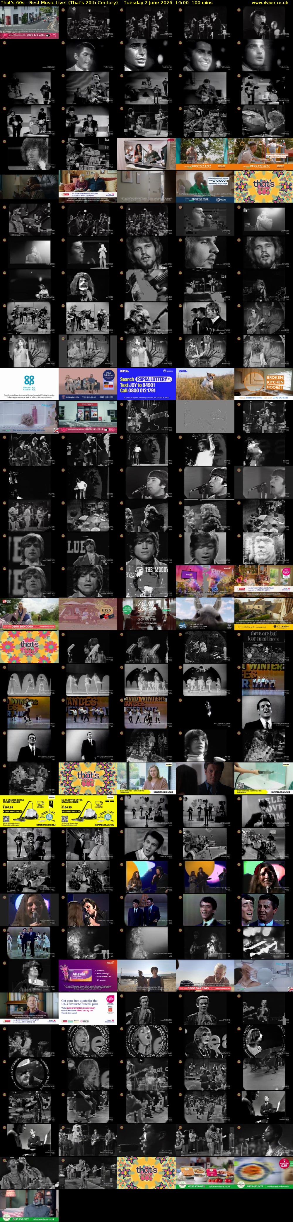 That's 60s - Best Music Live! (That's 20th Century) Tuesday 2 June 2026 14:00 - 15:40