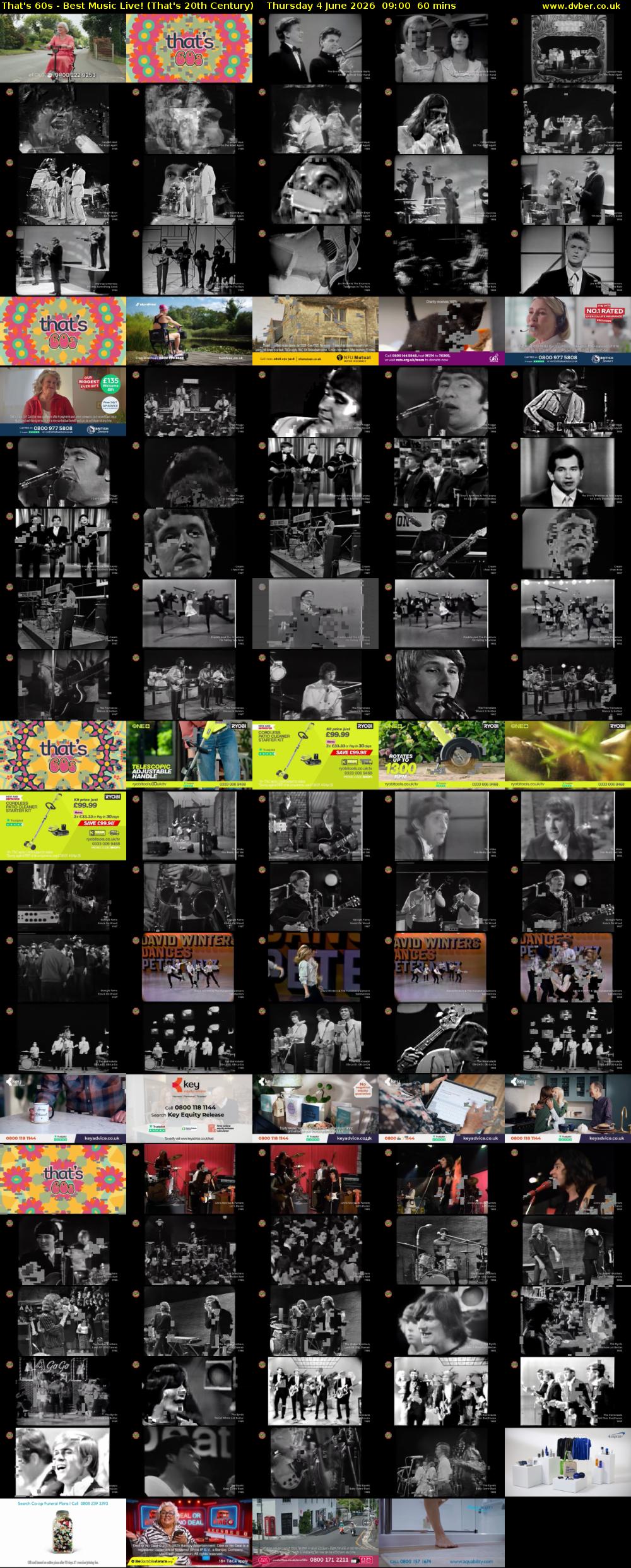 That's 60s - Best Music Live! (That's 20th Century) Thursday 4 June 2026 09:00 - 10:00