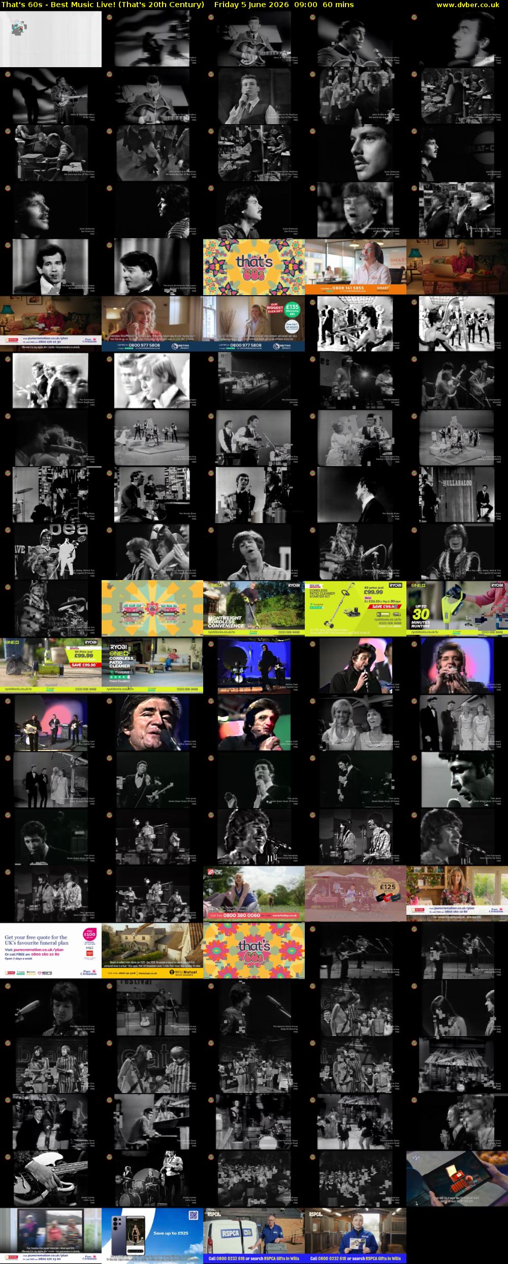 That's 60s - Best Music Live! (That's 20th Century) Friday 5 June 2026 09:00 - 10:00
