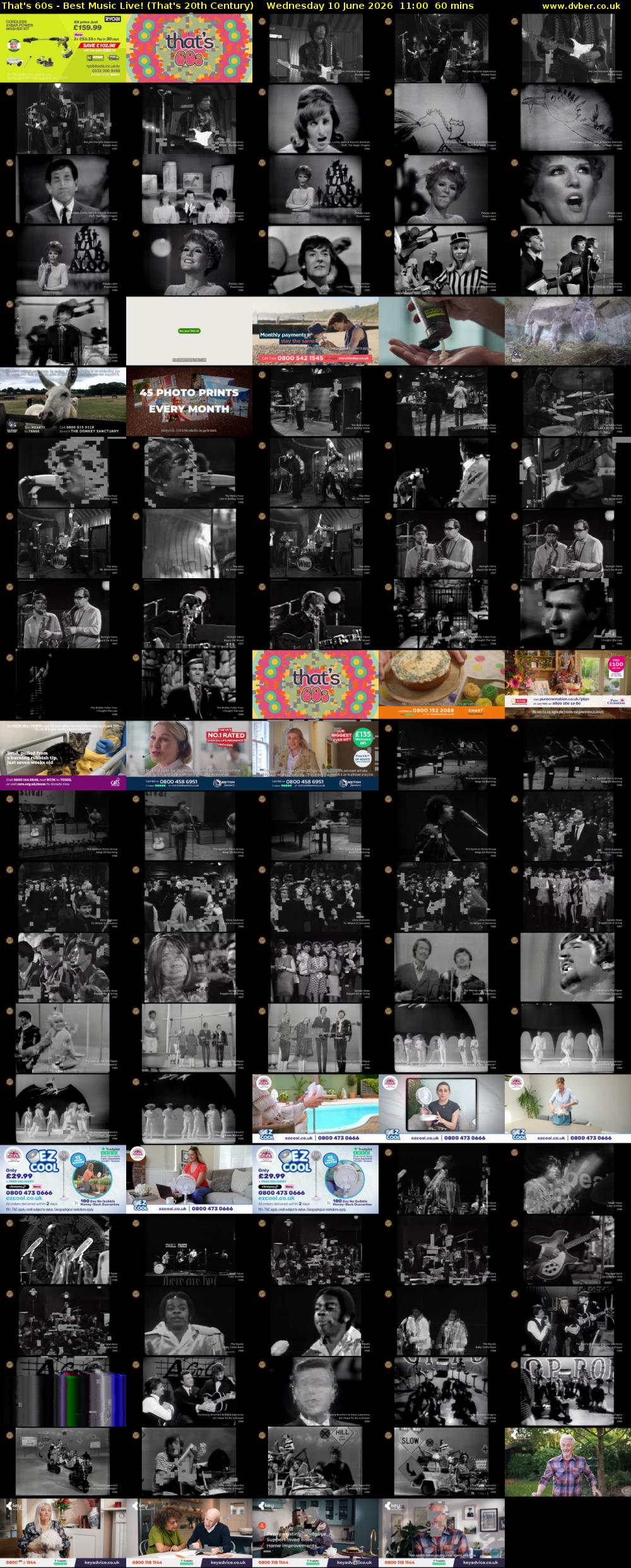 That's 60s - Best Music Live! (That's 20th Century) Wednesday 10 June 2026 11:00 - 12:00