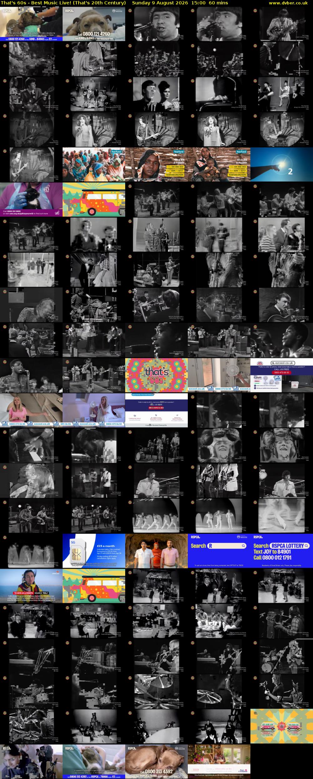 That's 60s - Best Music Live! (That's 20th Century) Sunday 9 August 2026 15:00 - 16:00