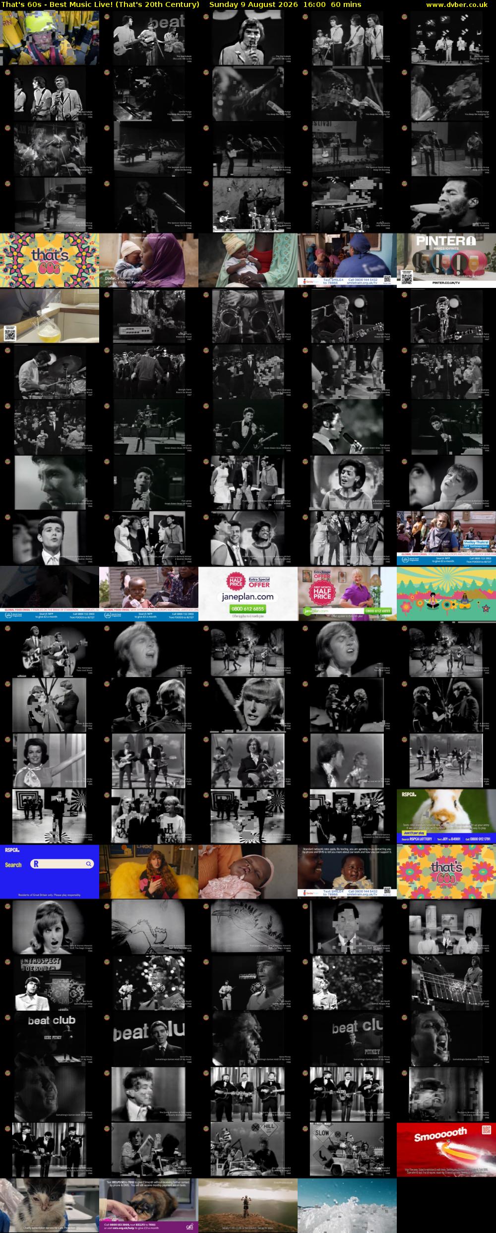 That's 60s - Best Music Live! (That's 20th Century) Sunday 9 August 2026 16:00 - 17:00