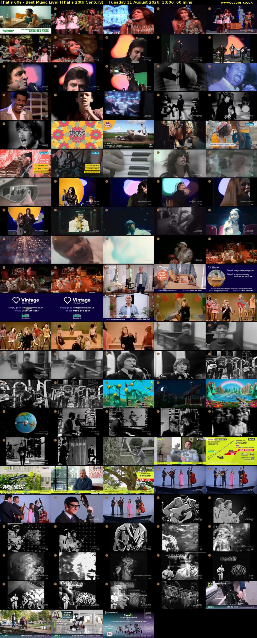 That's 60s - Best Music Live! (That's 20th Century) Tuesday 11 August 2026 10:00 - 11:00