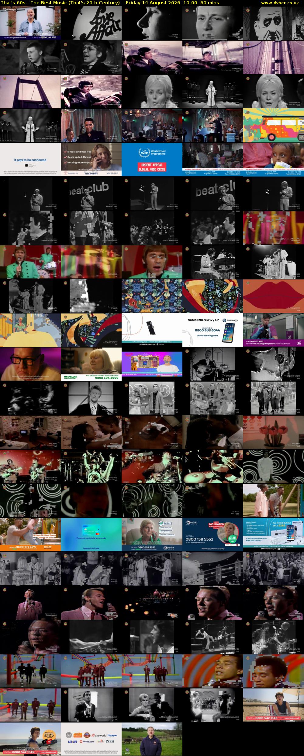 That's 60s - The Best Music (That's 20th Century) Friday 14 August 2026 10:00 - 11:00