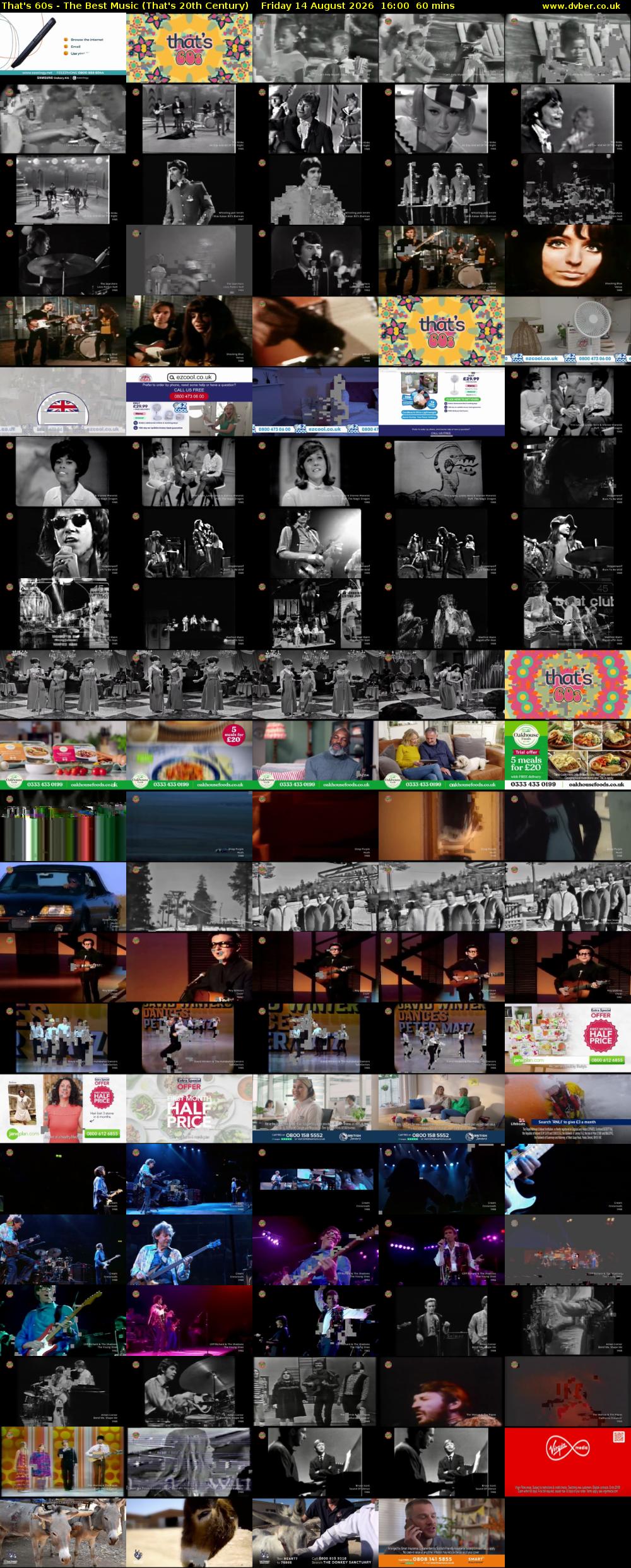 That's 60s - The Best Music (That's 20th Century) Friday 14 August 2026 16:00 - 17:00