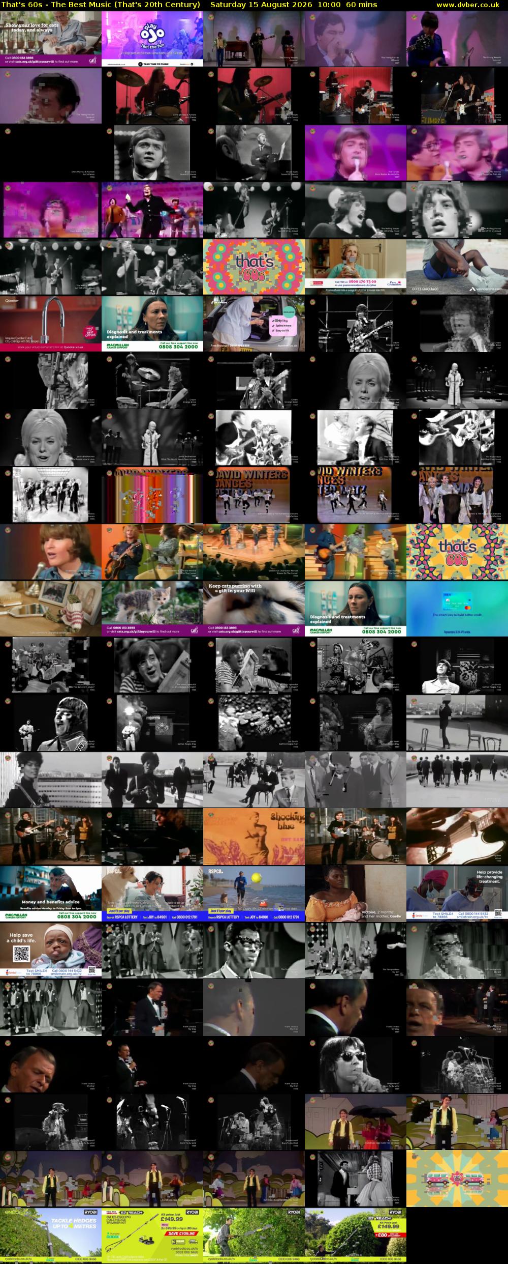 That's 60s - The Best Music (That's 20th Century) Saturday 15 August 2026 10:00 - 11:00