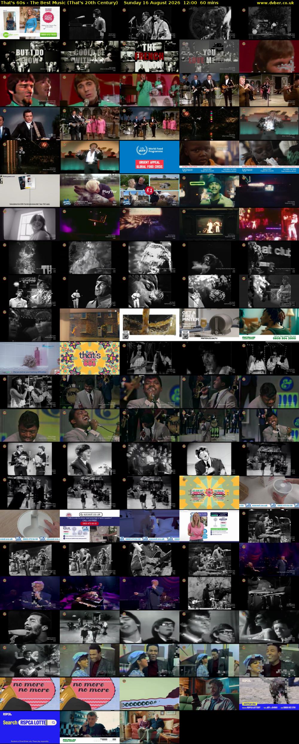 That's 60s - The Best Music (That's 20th Century) Sunday 16 August 2026 12:00 - 13:00