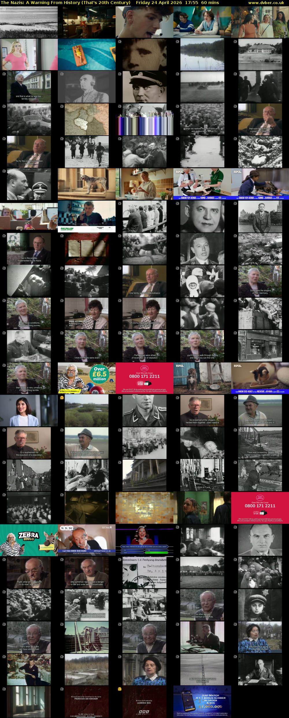 The Nazis: A Warning From History (That's 20th Century) Friday 24 April 2026 17:55 - 18:55