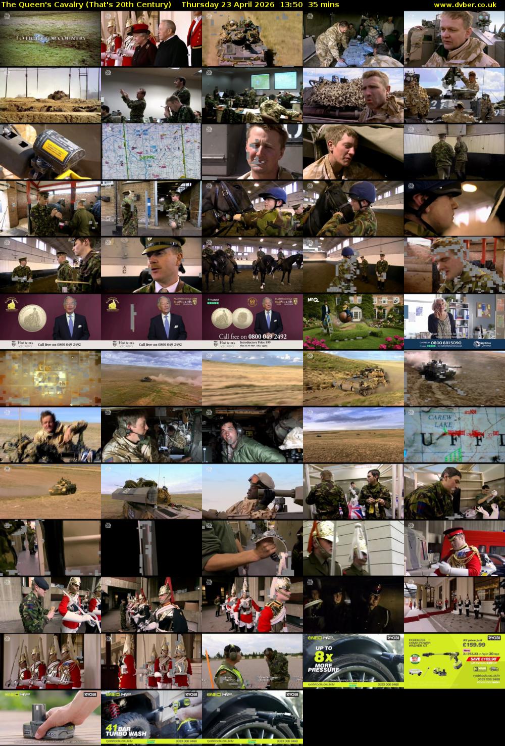 The Queen's Cavalry (That's 20th Century) Thursday 23 April 2026 13:50 - 14:25