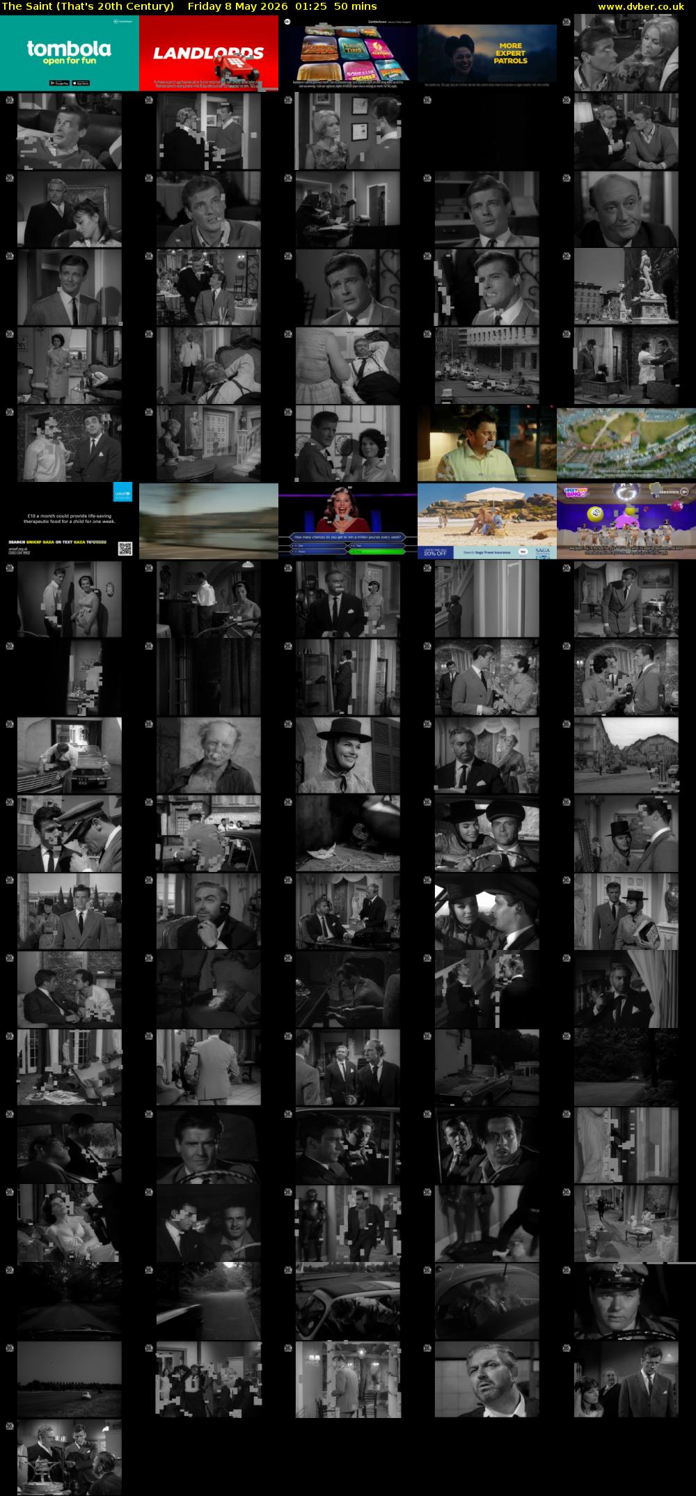 The Saint (That's 20th Century) Friday 8 May 2026 01:25 - 02:15