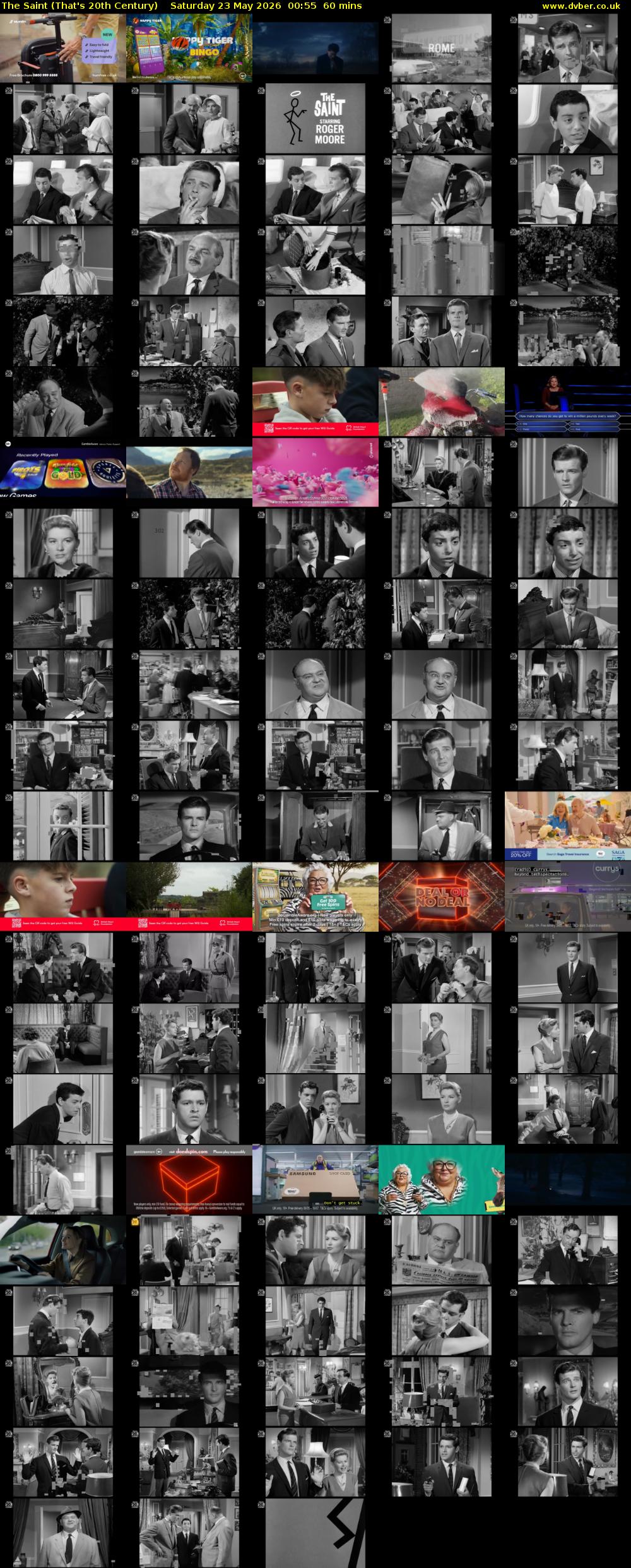 The Saint (That's 20th Century) Saturday 23 May 2026 00:55 - 01:55