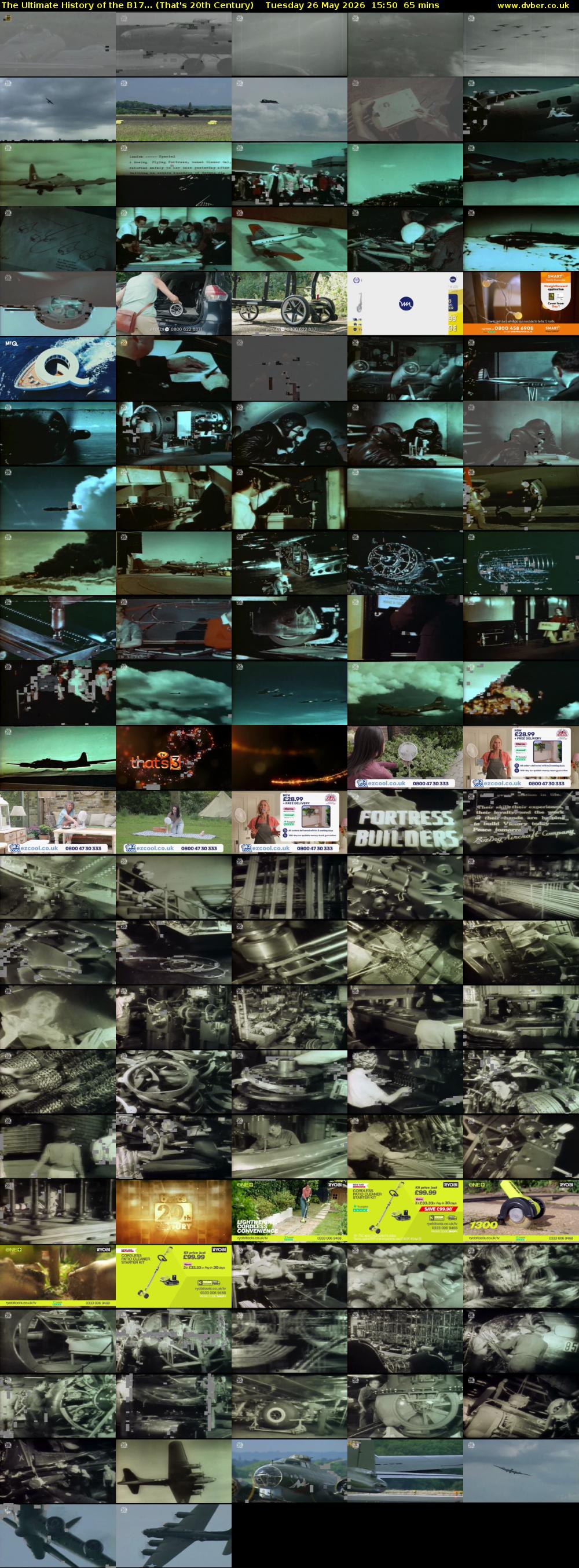 The Ultimate History of the B17... (That's 20th Century) Tuesday 26 May 2026 15:50 - 16:55