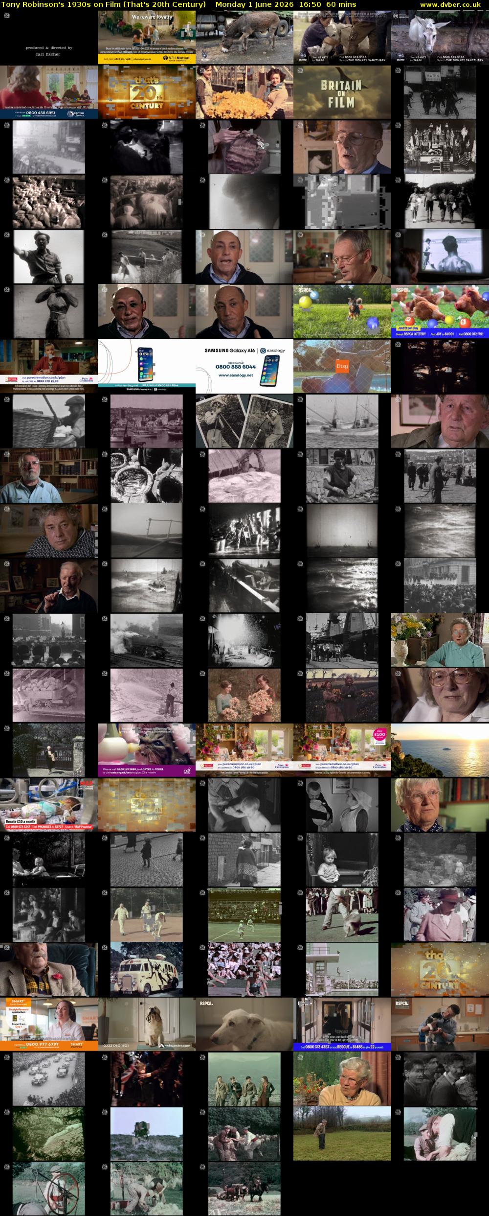Tony Robinson's 1930s on Film (That's 20th Century) Monday 1 June 2026 16:50 - 17:50