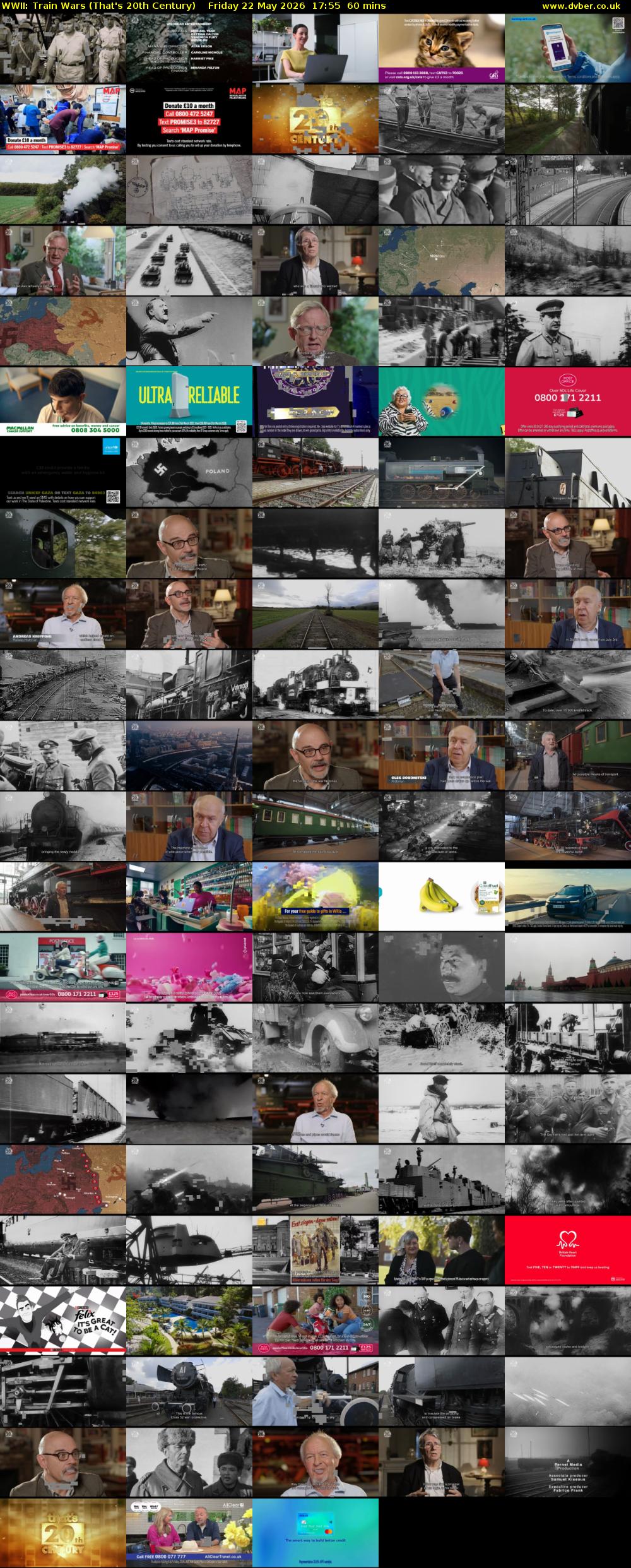 WWII: Train Wars (That's 20th Century) Friday 22 May 2026 17:55 - 18:55