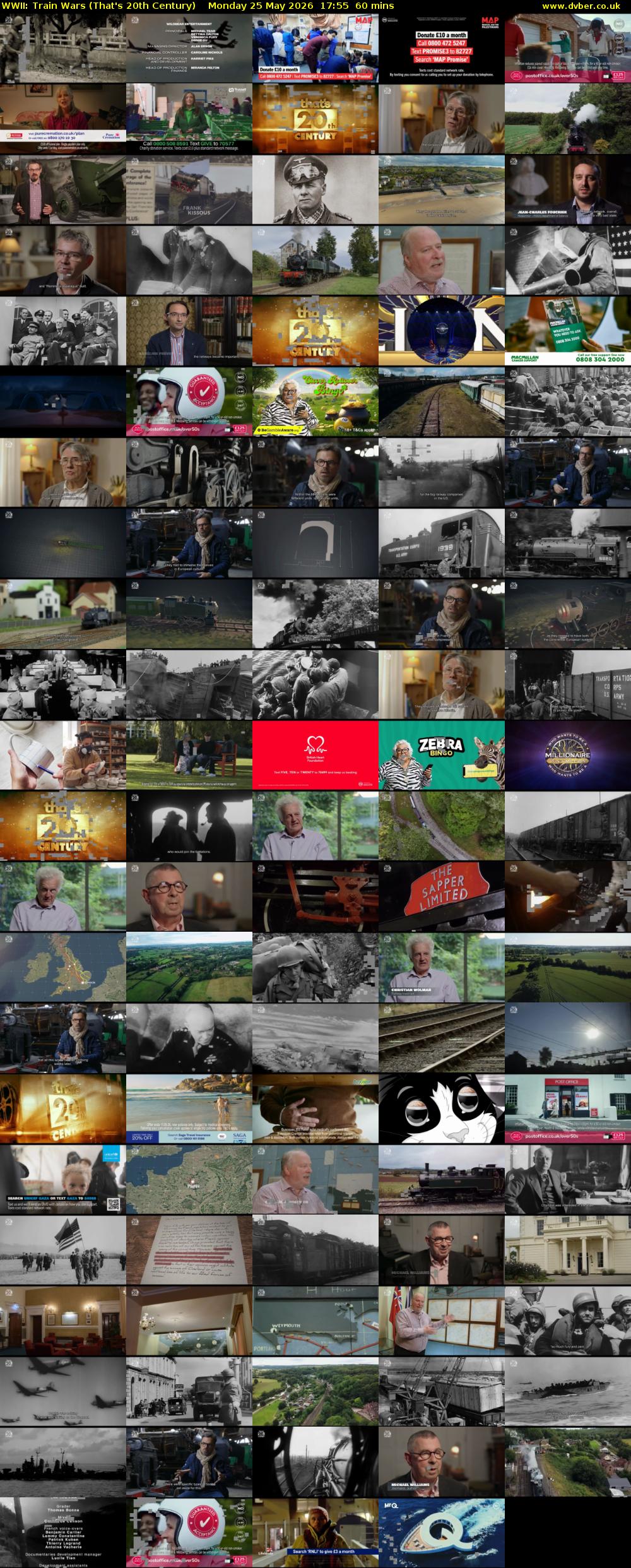 WWII: Train Wars (That's 20th Century) Monday 25 May 2026 17:55 - 18:55
