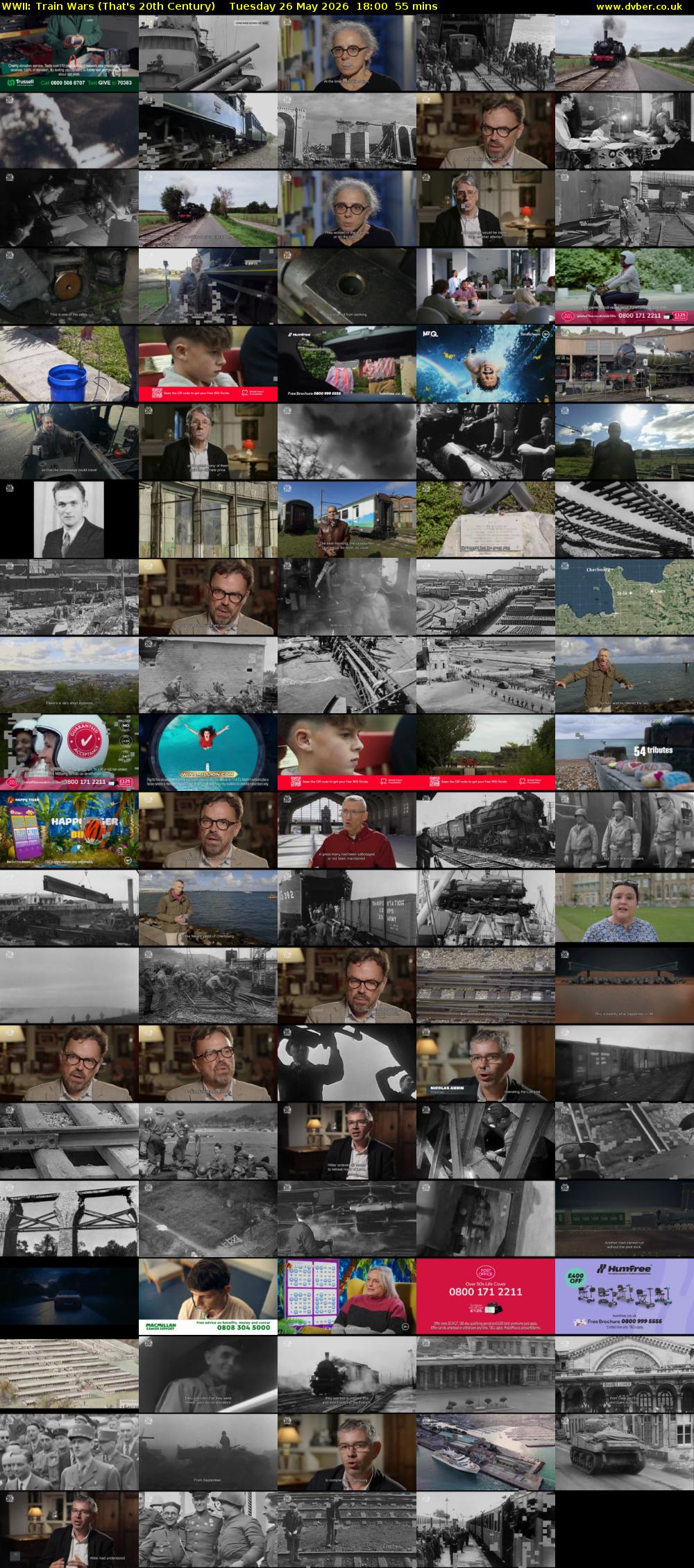 WWII: Train Wars (That's 20th Century) Tuesday 26 May 2026 18:00 - 18:55