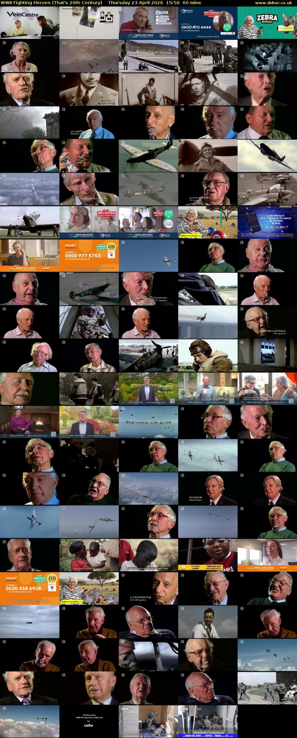 WWII Fighting Heroes (That's 20th Century) Thursday 23 April 2026 15:50 - 16:50