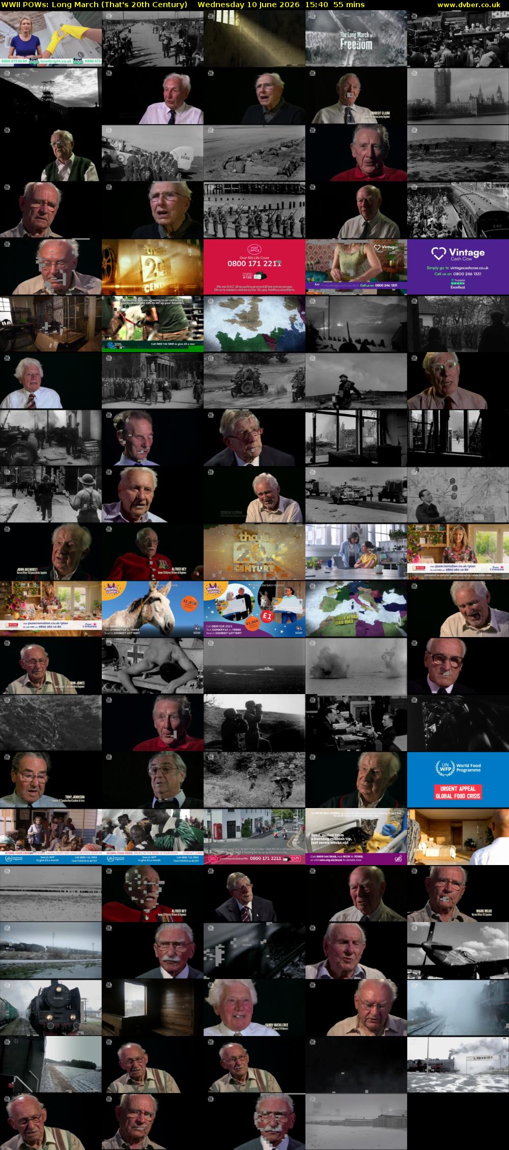 WWII POWs: Long March (That's 20th Century) Wednesday 10 June 2026 15:40 - 16:35