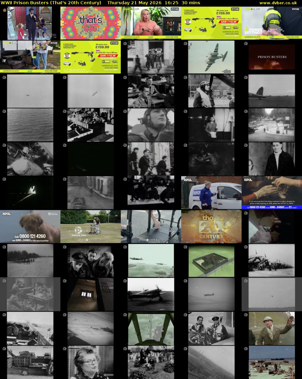 WWII Prison Busters (That's 20th Century) Thursday 21 May 2026 16:25 - 16:55