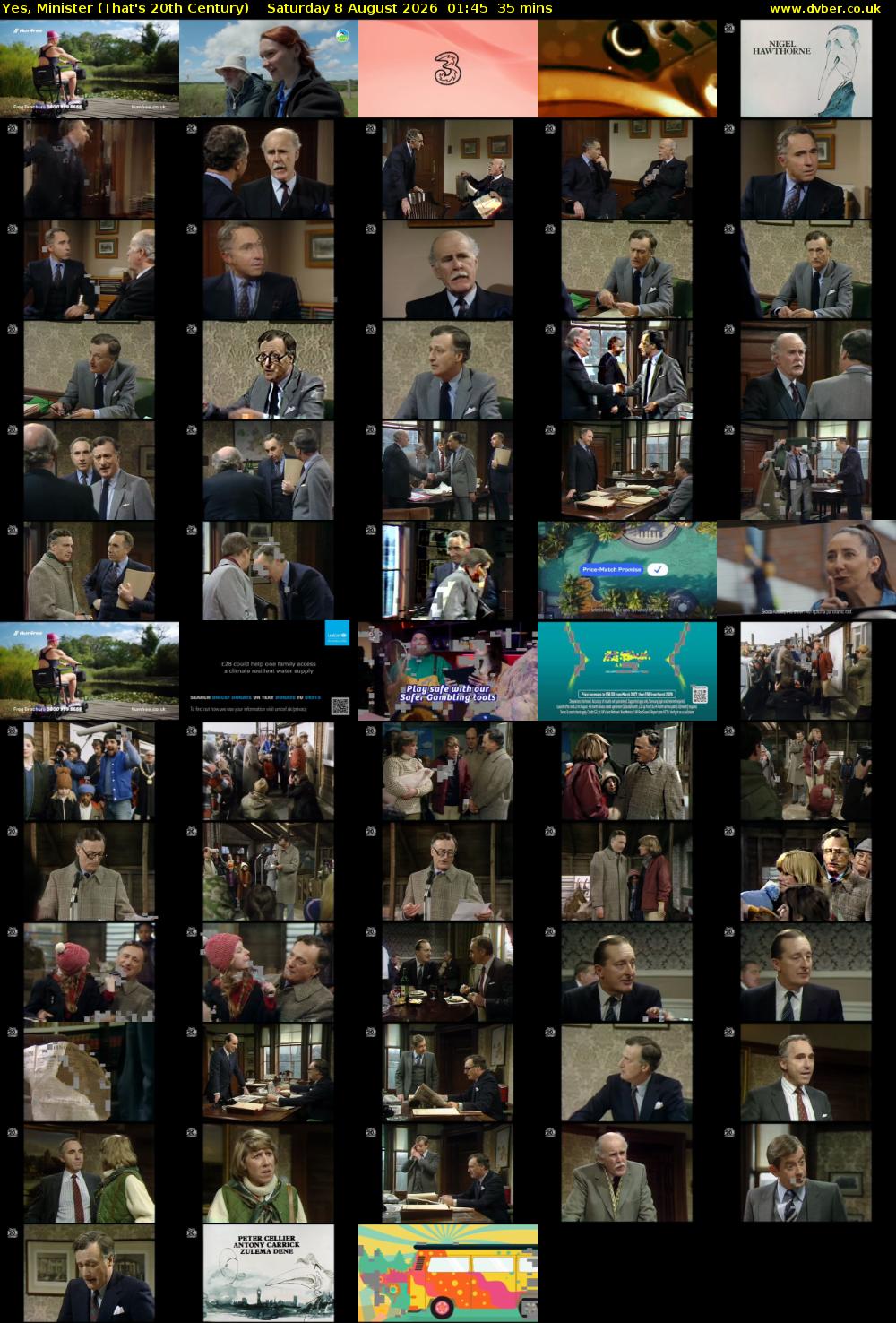 Yes, Minister (That's 20th Century) Saturday 8 August 2026 01:45 - 02:20