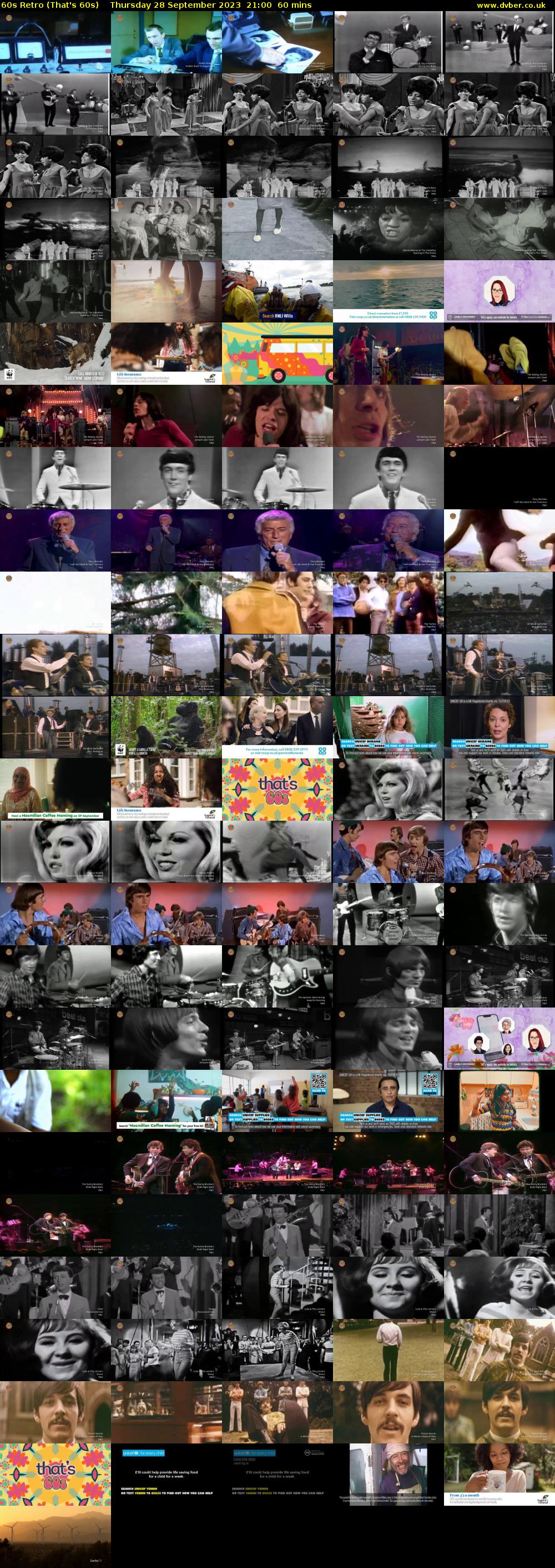 60s Retro (That's 60s) Thursday 28 September 2023 21:00 - 22:00