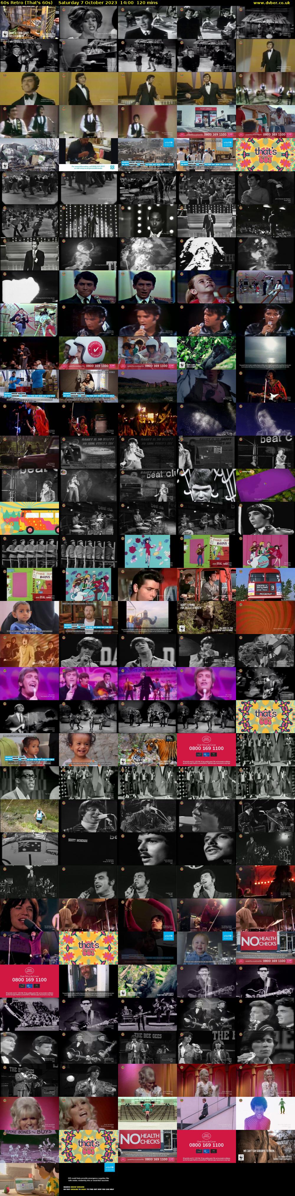 60s Retro (That's 60s) Saturday 7 October 2023 14:00 - 16:00