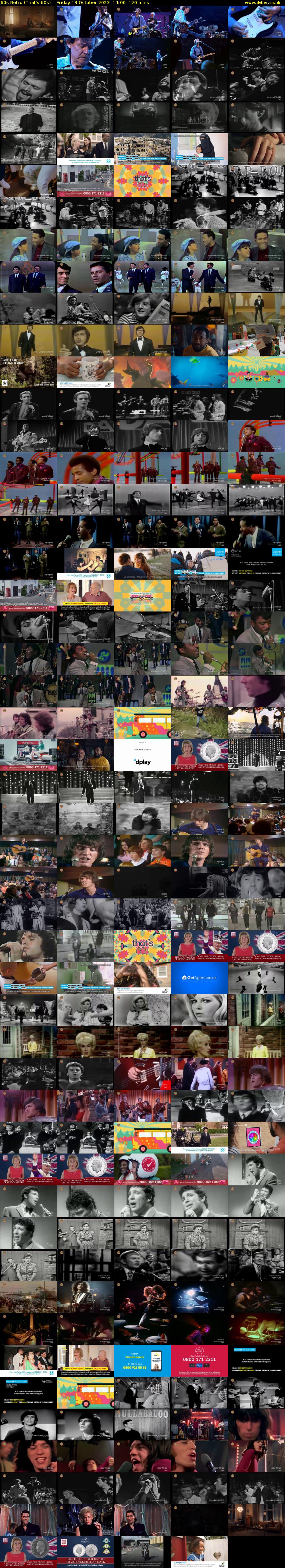 60s Retro (That's 60s) Friday 13 October 2023 14:00 - 16:00