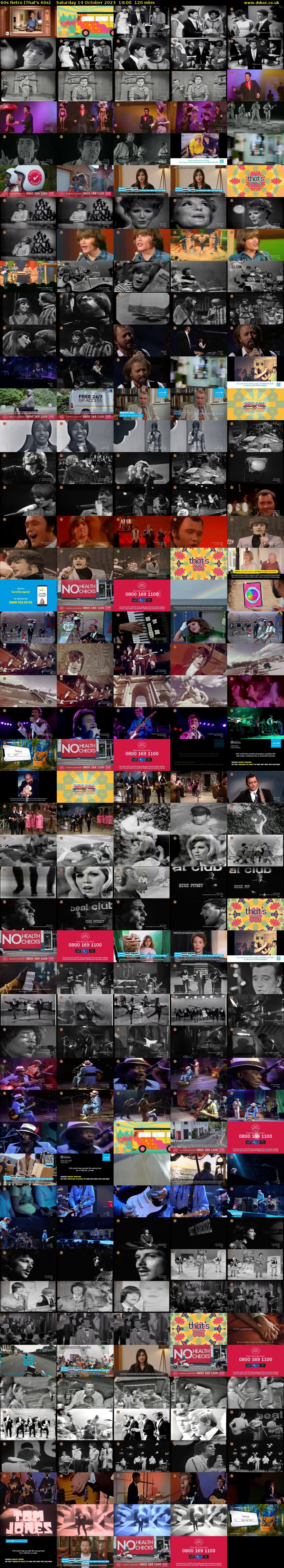 60s Retro (That's 60s) Saturday 14 October 2023 14:00 - 16:00