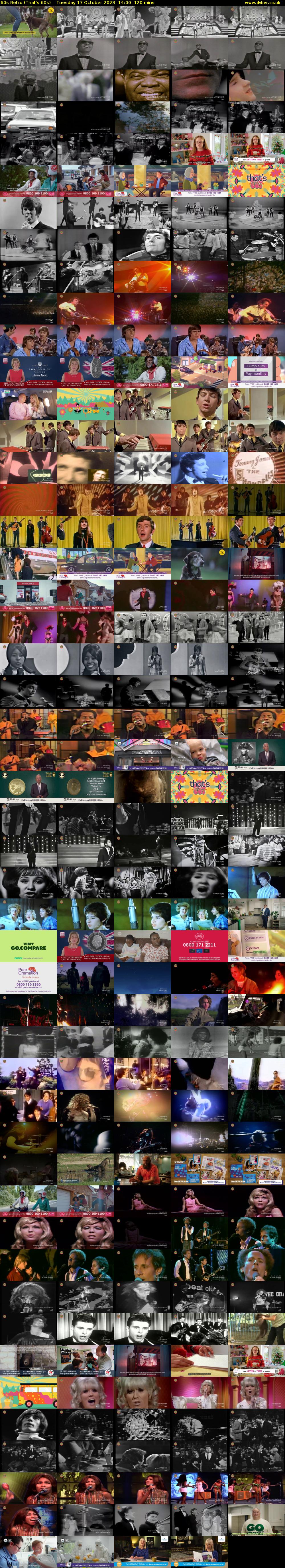 60s Retro (That's 60s) Tuesday 17 October 2023 14:00 - 16:00