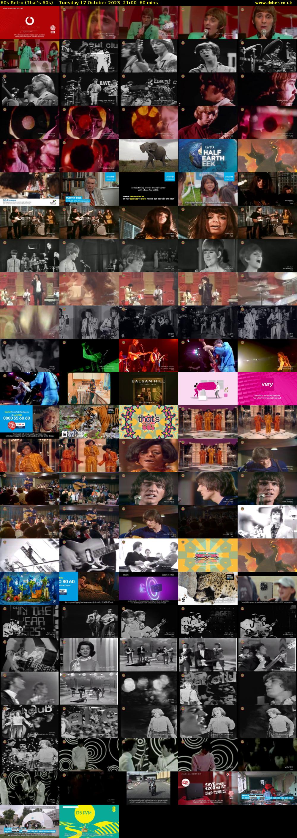 60s Retro (That's 60s) Tuesday 17 October 2023 21:00 - 22:00