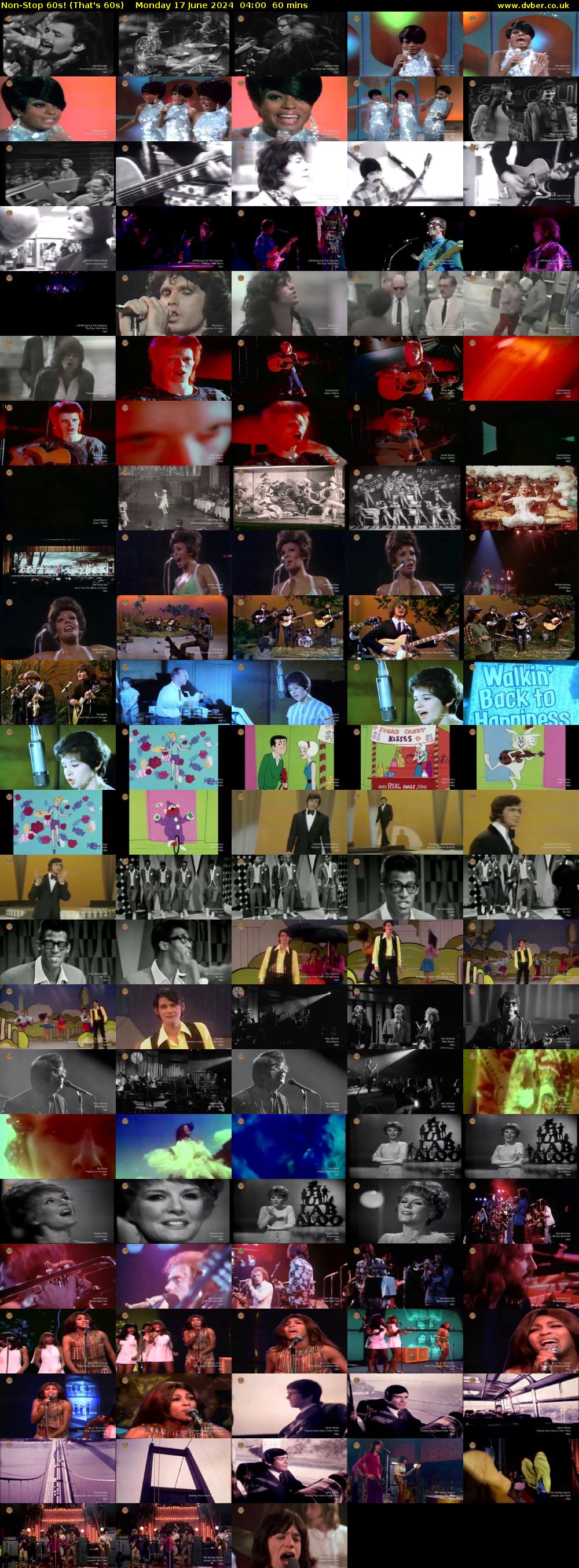 Non-Stop 60s! (That's 60s) Monday 17 June 2024 04:00 - 05:00