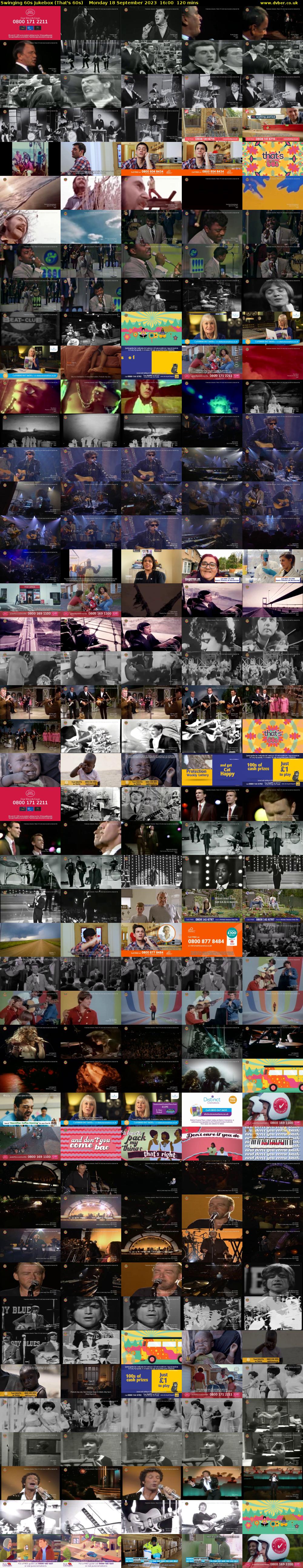 Swinging 60s Jukebox (That's 60s) Monday 18 September 2023 16:00 - 18:00
