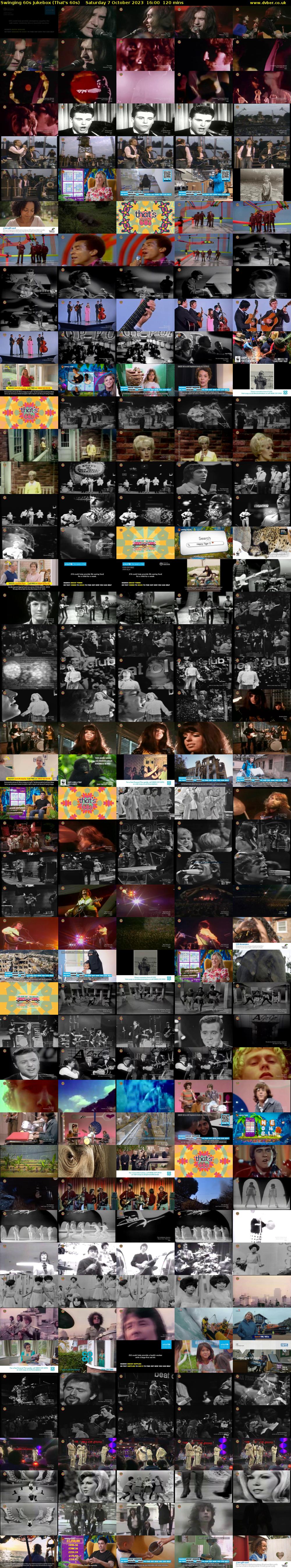 Swinging 60s Jukebox (That's 60s) Saturday 7 October 2023 16:00 - 18:00