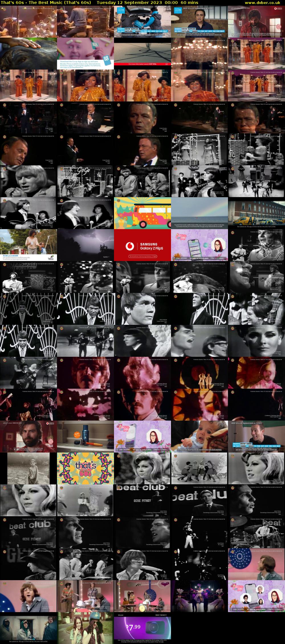 That's 60s - The Best Music (That's 60s) Tuesday 12 September 2023 00:00 - 01:00