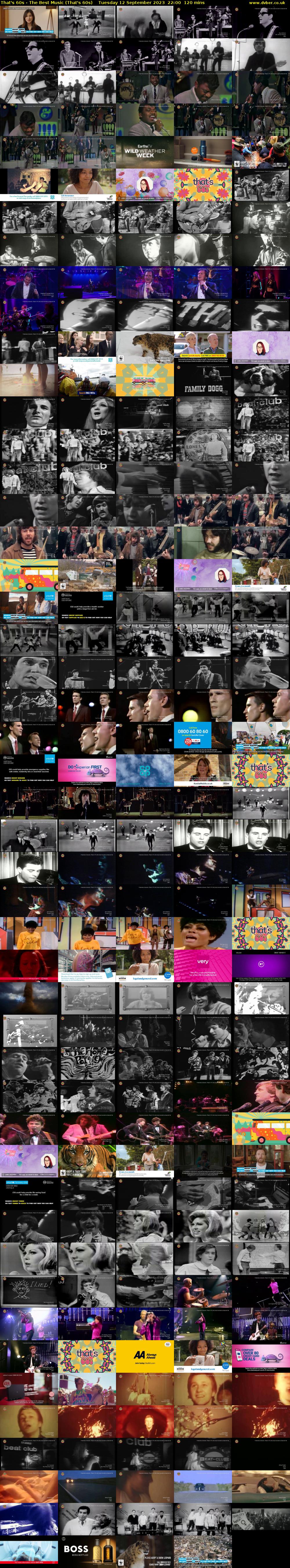 That's 60s - The Best Music (That's 60s) Tuesday 12 September 2023 22:00 - 00:00