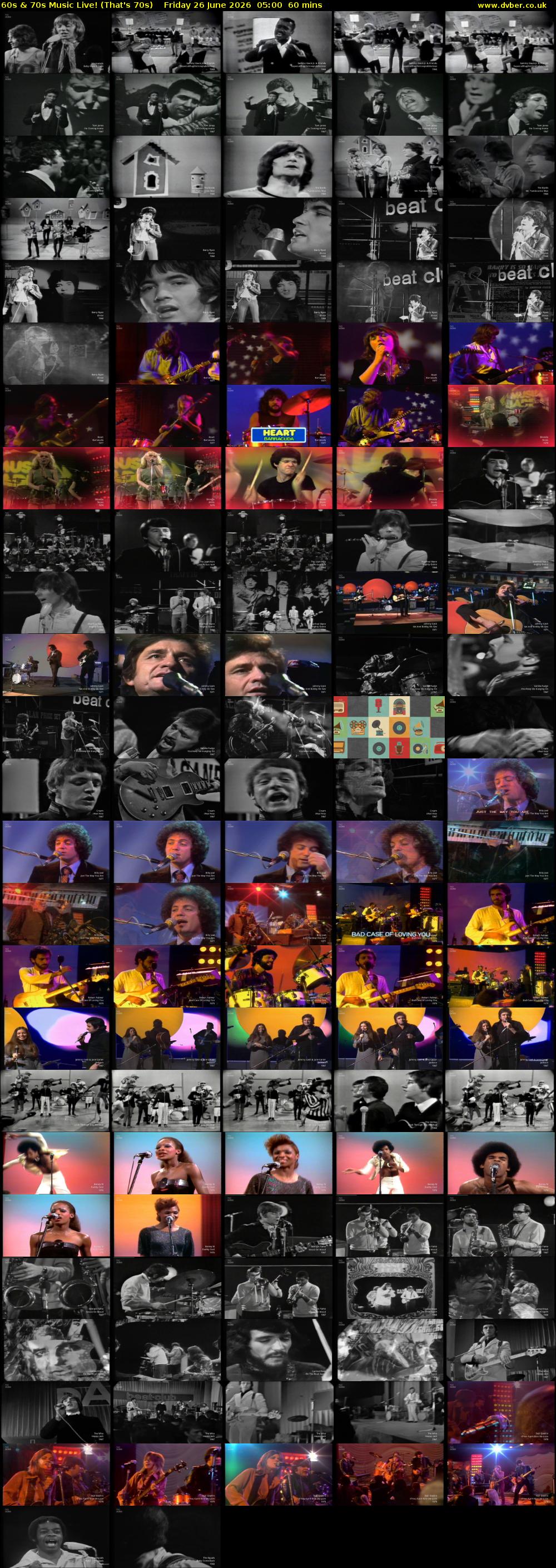 60s & 70s Music Live! (That's 70s) Friday 26 June 2026 05:00 - 06:00