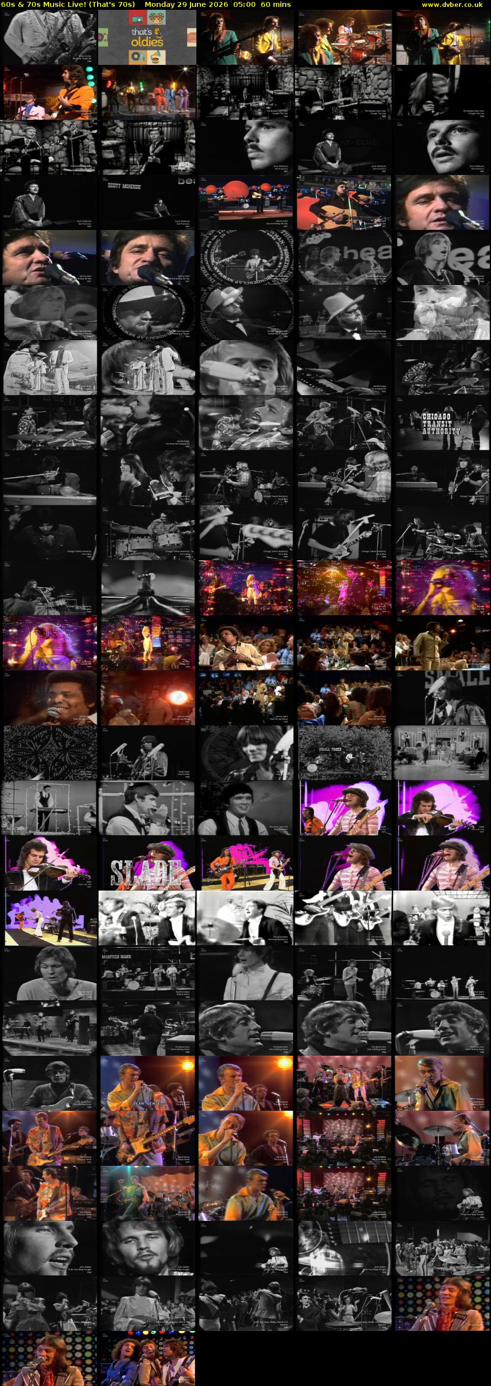 60s & 70s Music Live! (That's 70s) Monday 29 June 2026 05:00 - 06:00