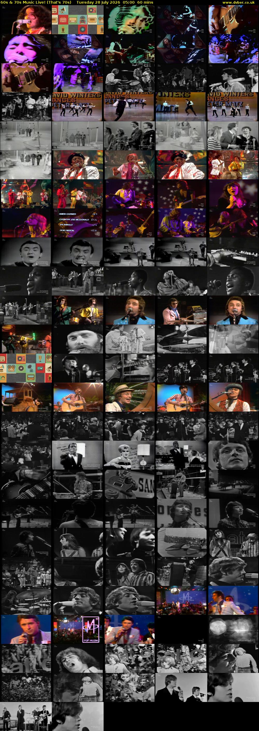 60s & 70s Music Live! (That's 70s) Tuesday 28 July 2026 05:00 - 06:00